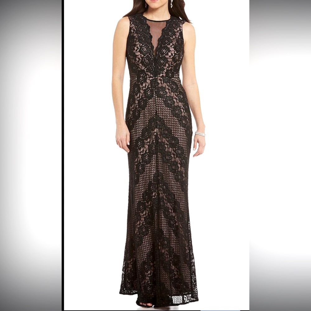 Women's Formal Evening Dress
Size 10 NEW Black Nud